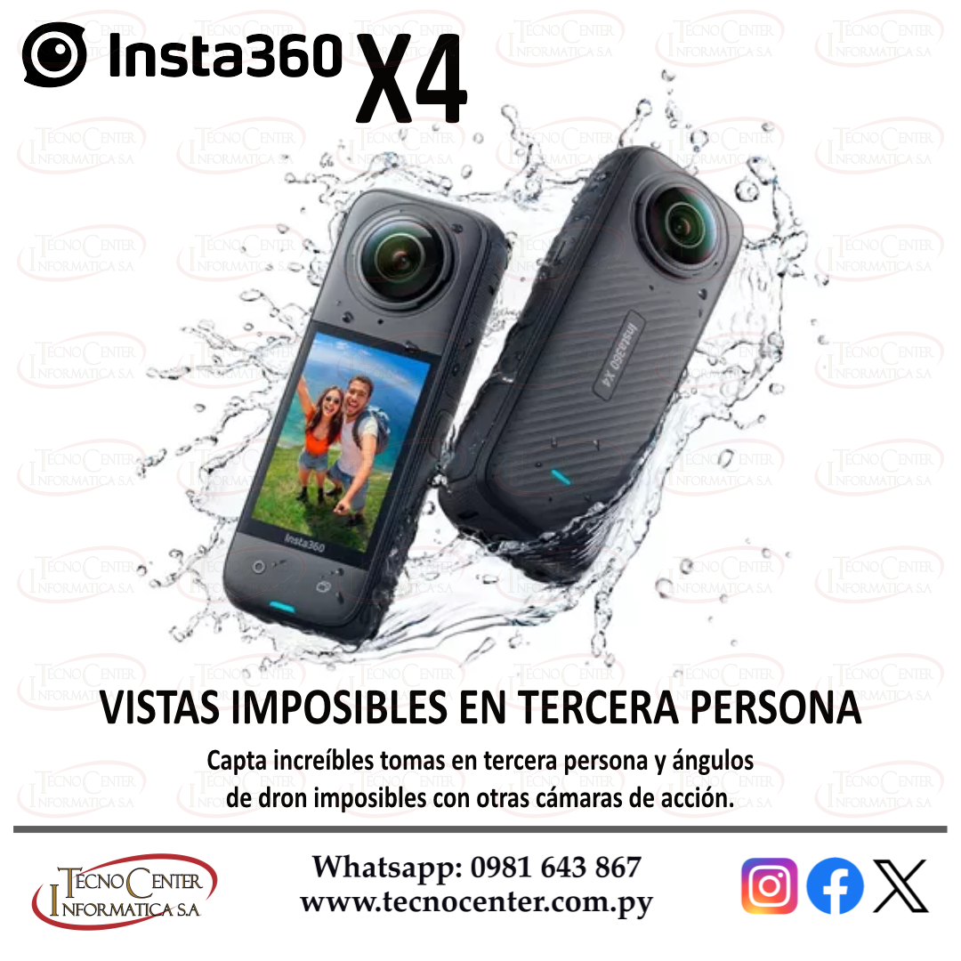 Cámara de acción Insta360 X4
